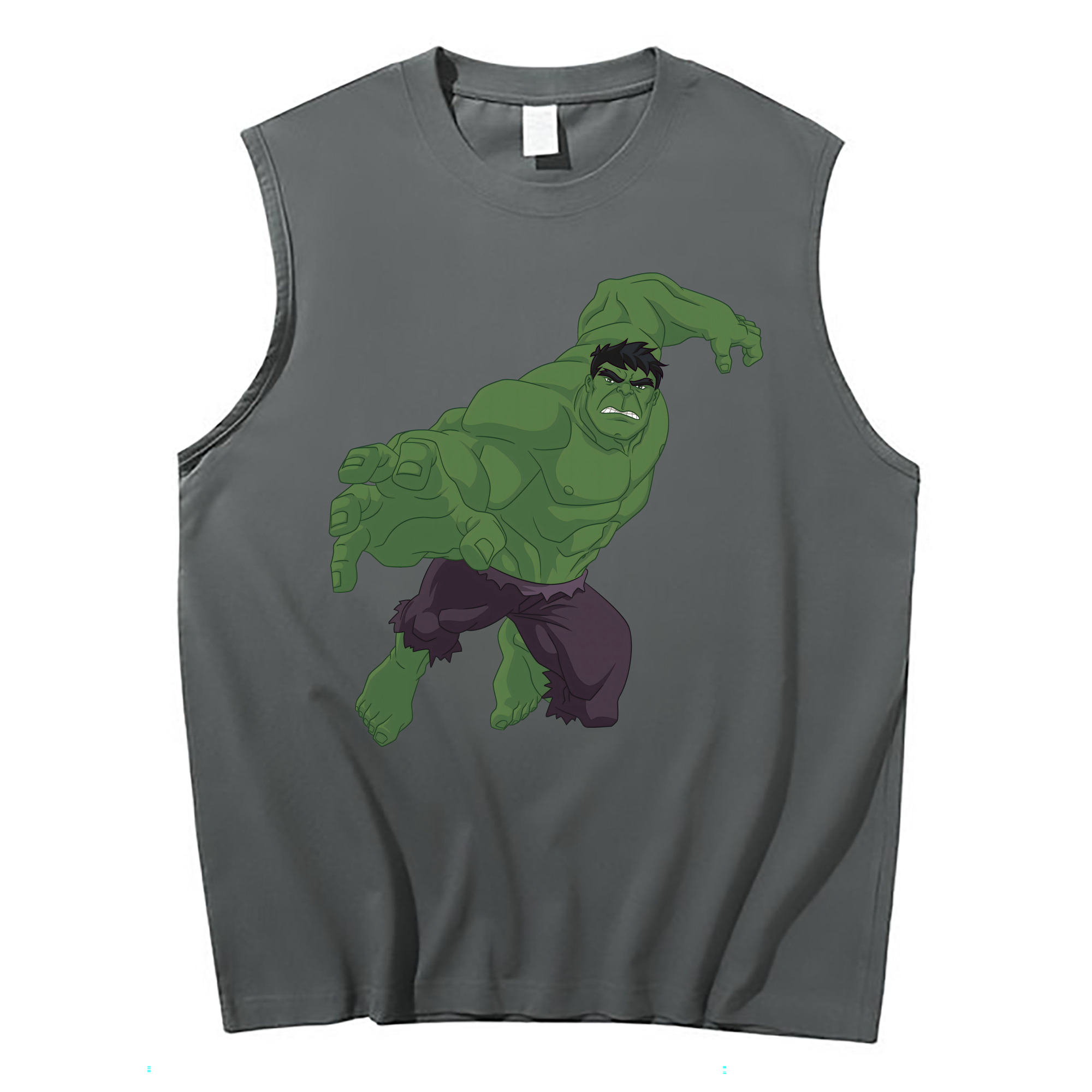 （画像用） アベンジャーズ The Avengers コットン100％タンクトップ（フロントプリント）